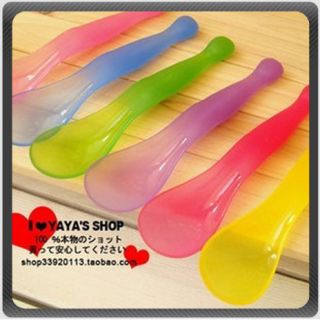 Candy Color Plastic Cutlery Knife Fork Spoon Ice Cream