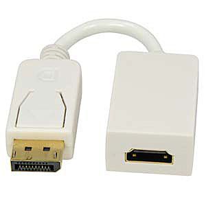 PC DisplayPort to HDMI Female Video Display Adapter for Dell IBM