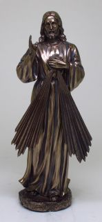 Divine Mercy Bronze Statue Collection Figurine Museum Christianity