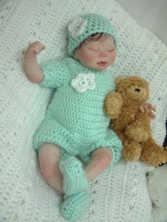 Twin 2 Cute Reborn Baby Girl Doll Kaelin Denise Pratt