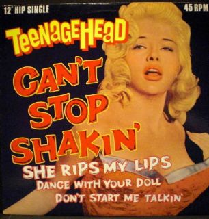 Cant Stop Shakin Teenage Head DIANA DORS Cover Art Rare 12 EP lp