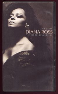 Diana Ross One Woman The Video Collection UK PAL VHS