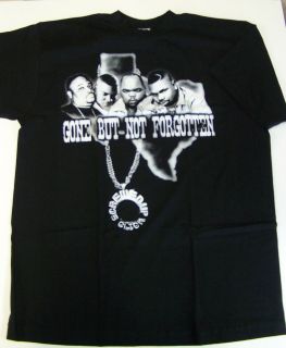 Gone But not Forgotten DJ Screw Black Shirt 3XL Printed