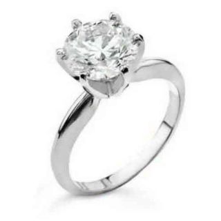 Carat Solitaire Round Diamond Engagement Ring