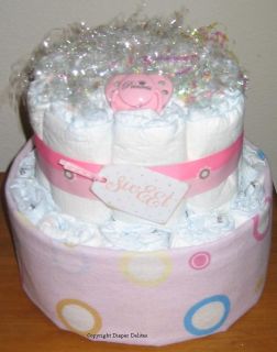 Diaper Cake How to Make Guide Instructions Book