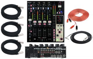 Denon DJ DN X1600 Pro Audio DJ 4CH Rack Mount Mixer $120 Mic XLR RCA