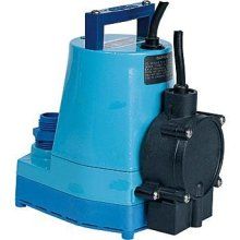Automatic/Manual submersible utility pump with oil filled motor and