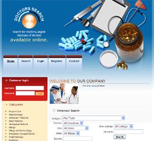   DEVELOPED MEDICAL SEARCH WEBSITE OVER 5000 DOCTORS LISTED ALREADY