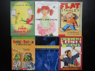 LOT OF 35 CHILDRENS CHAPTER BOOKS AR 3.3 5.6 3RD 4TH 5TH GRADE
