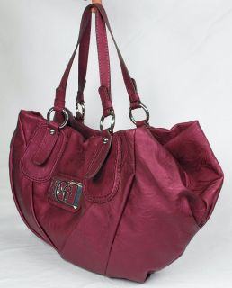 New Guess Dianne Women Purple Hobo Shoulder Bag Handbag
