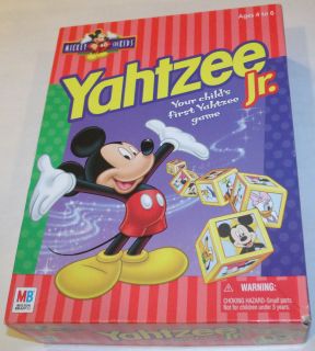  Yahtzee Milton Bradley 1998 Dice Game 100 Complete Junior Jr