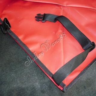 Red Cradle Dog Car Seat Cover Pet Mat Blanket