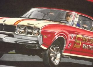 Smothers Brothers 1968 Oldsmobile Cutlass w 31 Drag Racing Artist