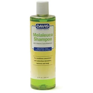 Davis Melaleuca Shampoo for Dogs Cats Puppies and Kittens