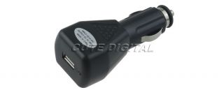 USB Car Cigarette Plug Adapter Charger DC for PDA MP3