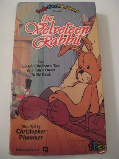 The Velveteen Rabbit Animated Cartoon VHS Video F H E Christopher