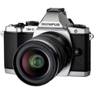  M5 Micro Four Thirds Digital Camera Silver w 12 50mm Lens