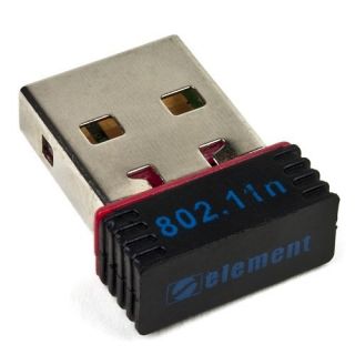 Element NE WN720 150Mbps 802 11n Wireless LAN USB 2 0 Mini Adapter