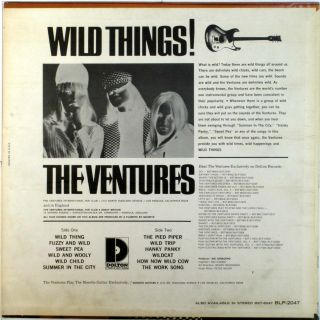 The Ventures Wild Things LP USA Dolton VG+/VG+