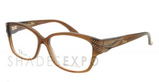 NEW Christian Dior Eyeglasses CD 3229 BROWN XLI CD3229 53MM AUTH