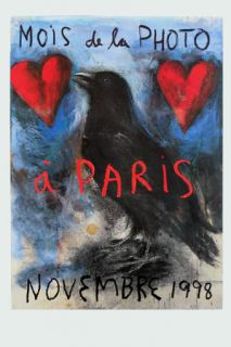 Jim Dine Mois de Foto Paris 1998 Large Size Serigraph