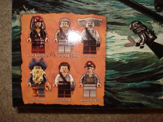  Caribbean Black Pearl Lego Set 4184 Jack Sparrow Will Turner