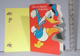  Greeting Cards Buzza Gibson Donald Goofy Pluto Mickey Daisy