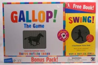 Gallop The Game Scanimation Rufus Butler Seder Bonus Pack Free Book