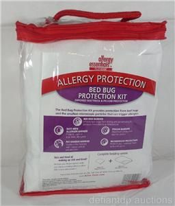 Bed Bug Protection Kit by Allergy Essentials (XL Twin) **New/Ships