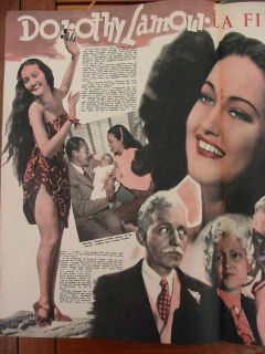 1946 Viviane Romance Dorothy Lamour Simenon Jane Greer