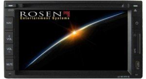 Rosen DVD Navigation Double DIN 7 Touchscreen Radio SD