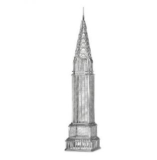 Chrysler Building New York Doodles Destinations Wire Sculpture