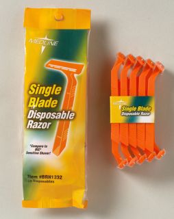 500 case medline orange disposable shaving razors proud to be an