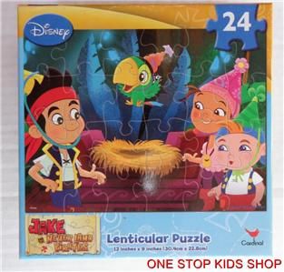  AND THE NEVERLAND PIRATES 24 Piece Pre School PUZZLE Toy Game DISNEY