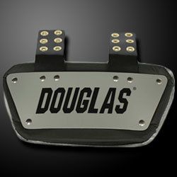 New Douglas Gray Football Adult Destroyer 4 Shoulder Pad Back Plate w