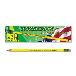 12 dixon ticonderoga woodcase pencils 2h 4 13884