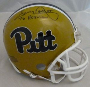 Tony Dorsett Autographed Signed Pitt Panthers Mini Helmet w 76