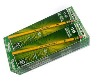 72 Pack Dixon Ticonderoga Yellow 2 Pencils Soft 13882