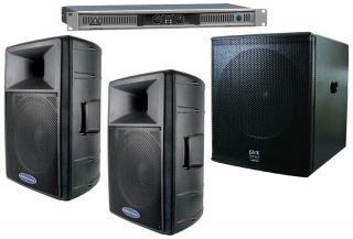 American Audio DLS 15 900W 15 Speakers Behringer EPQ900 Gemini GVX