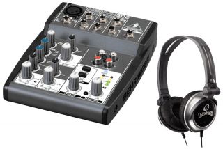 Behringer 502 DJ Pro Audio 5CH XENYX Mixer Gemini DJX 03 Monitor
