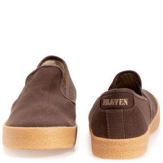 Draven Mens Garth Slip on Canvas Casual Casual Shoes