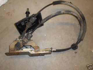 1987 89 Dodge Shadow Shelby Shifter Assembly Cables