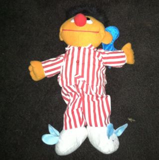 Sing Snore Ernie Sesame Street Doll Toy 16 Tyco Sleep Bert and Earnie