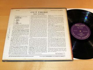 Eric Dolphy Out There New Jazz NM NM