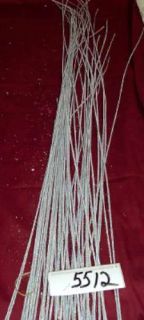 White Icicle Irredesent Straight Dried Ting Ting 5512