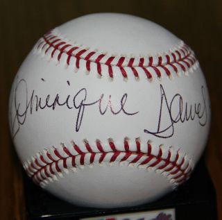 Dominique Dawes Autographed Major League Baseball 3 Time Olympic