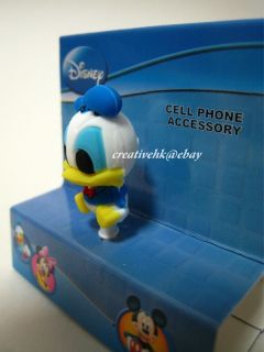 Disney Donald Duck 3 5mm Mobile Cell Phone Ear Cap Dock Dust Plug