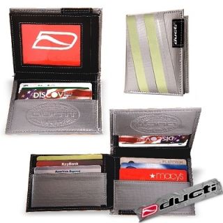Ducti Undercover Hybrid Wallet Duct Tape Glow Stripes