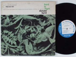 Donald Byrd Byrd in Flight Blue Note LP Mono w 63rd