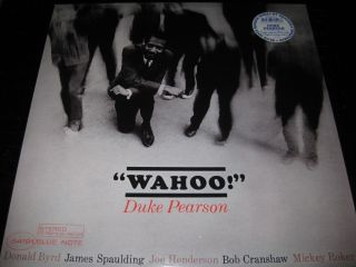 Duke Pearson Wahoo LP Reissue Blue Note Donald Byrd